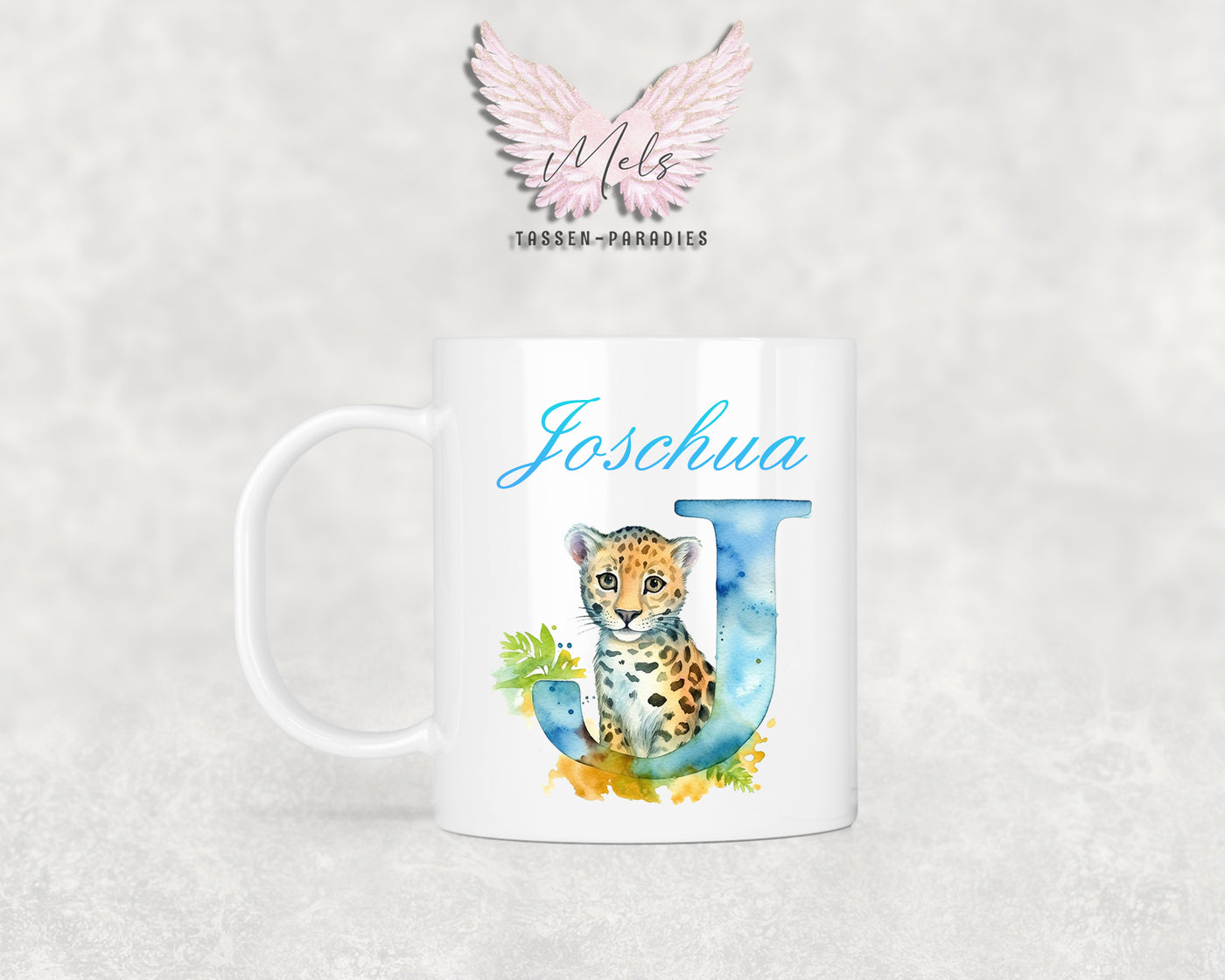 Name A bis Z - Personalisierte Kunststoff-Tasse 320ml
