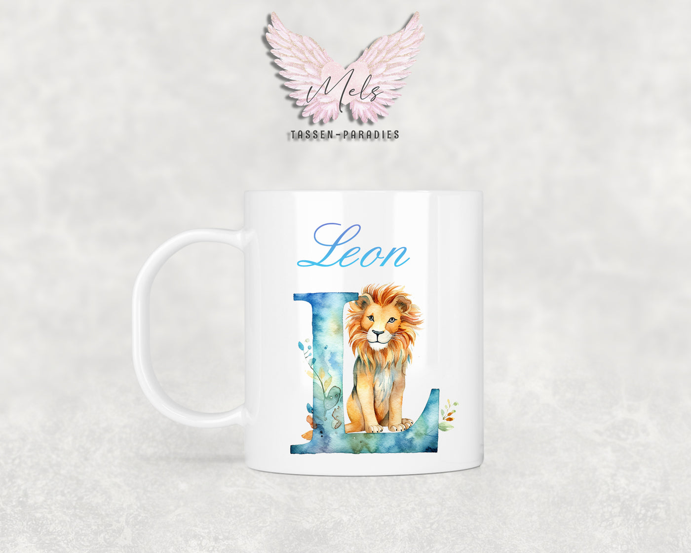 Name A bis Z - Personalisierte Kunststoff-Tasse 320ml
