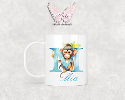 Name A bis Z - Personalisierte Kunststoff-Tasse 320ml