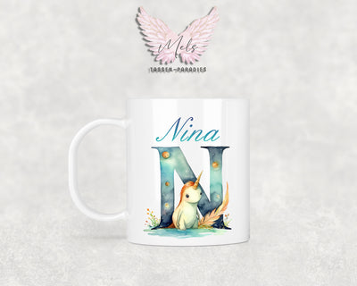 Name A bis Z - Personalisierte Kunststoff-Tasse 320ml