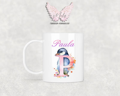Name A bis Z - Personalisierte Kunststoff-Tasse 320ml