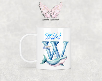 Name A bis Z - Personalisierte Kunststoff-Tasse 320ml