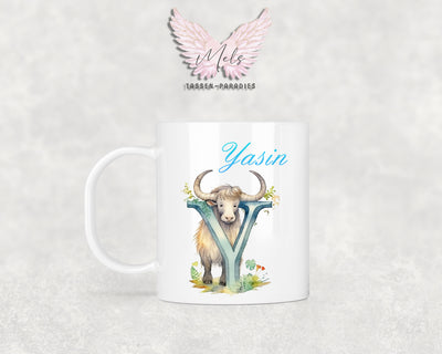 Name A bis Z - Personalisierte Kunststoff-Tasse 320ml