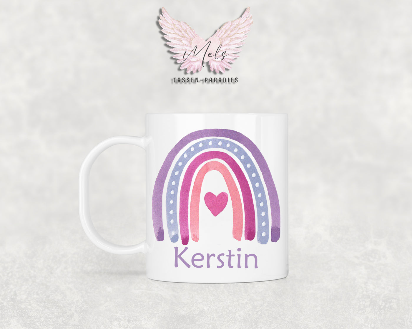 Personalisierte Kinder Tasse Elefant 1 - mit und ohne Name