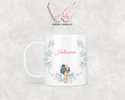 Personalisierte Kinder Tasse Fee 1 - mit Name