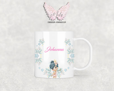 Personalisierte Kinder Tasse Fee 1 - mit Name
