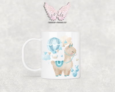 Personalisierte Kinder Tasse Lama 3 - mit und ohne Name