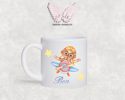 Personalisierte Kinder Tasse Bärchen 2 - mit und ohne Name