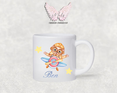 Personalisierte Kinder Tasse Bärchen 2 - mit und ohne Name