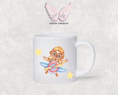 Personalisierte Kinder Tasse Bärchen 2 - mit und ohne Name