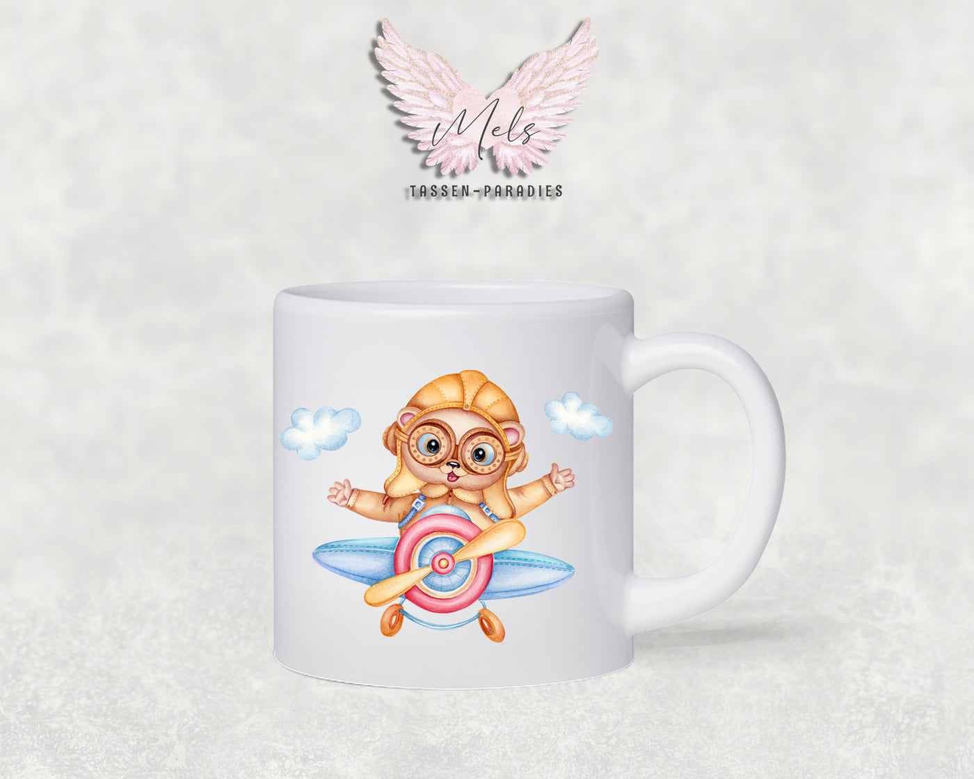 Personalisierte Kinder Tasse Bärchen 3 - mit und ohne Name