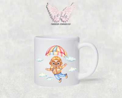 Personalisierte Kinder Tasse Bärchen 8 - mit und ohne Name