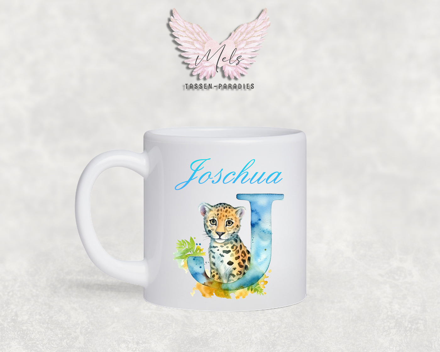 Name A bis Z - Personalisierte Kunststoff-Tasse 180ml