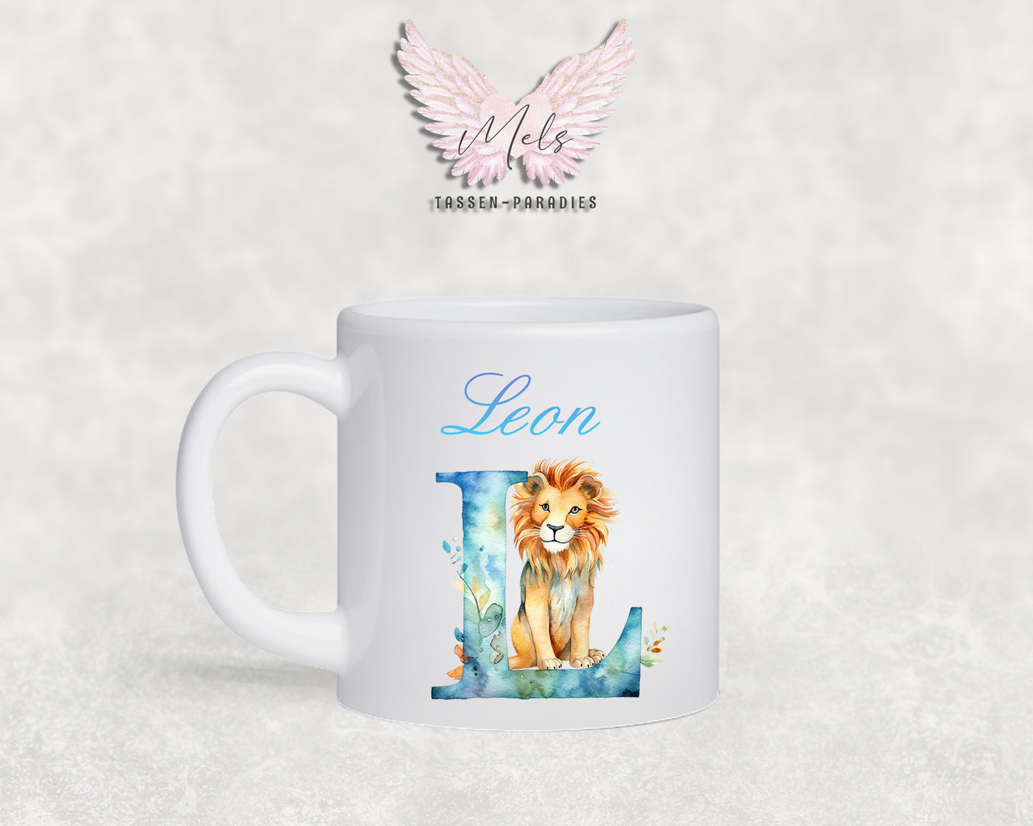 Name A bis Z - Personalisierte Kunststoff-Tasse 180ml