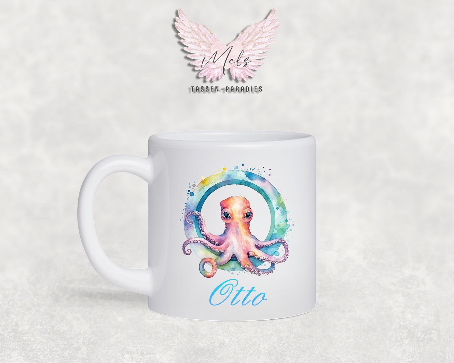 Name A bis Z - Personalisierte Kunststoff-Tasse 180ml