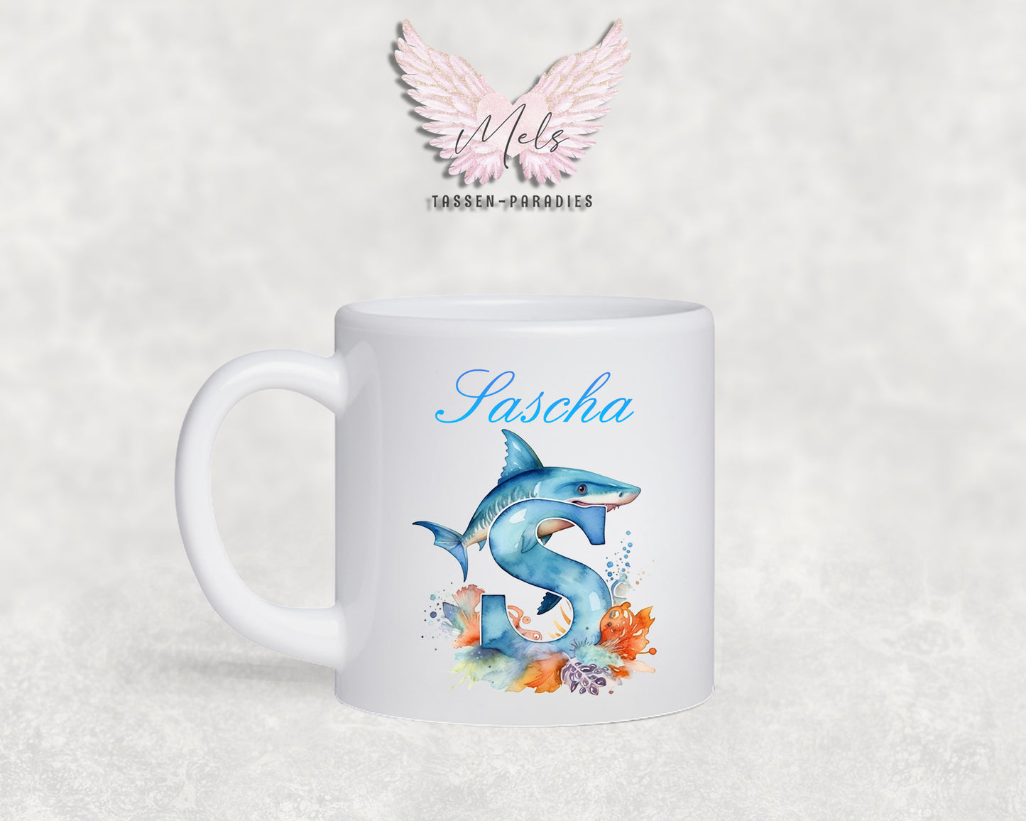 Name A bis Z - Personalisierte Kunststoff-Tasse 180ml