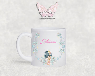 Personalisierte Kinder Tasse Fee 1 - mit Name
