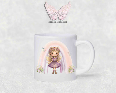 Personalisierte Kinder Tasse Fee 4 - mit und ohne Name