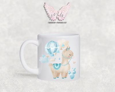 Personalisierte Kinder Tasse Lama 3 - mit und ohne Name