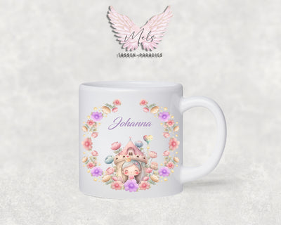 Personalisierte Kinder Tasse Prinzessin 2 - mit Name