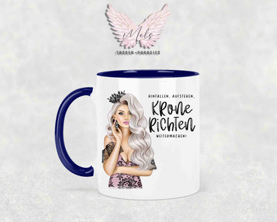 Hinfallen, Aufstehen, Krone richten, weitermachen - mit Bild - Tasse