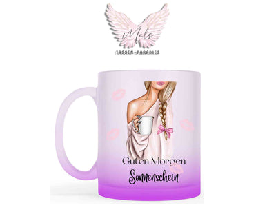 Guten Morgen Sonnenschein (oder Wunschname) - Tasse