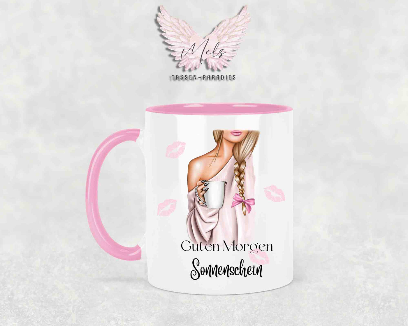 Guten Morgen Sonnenschein (oder Wunschname) - Tasse