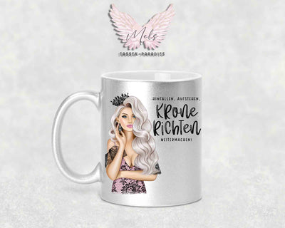 Hinfallen, Aufstehen, Krone richten, weitermachen - mit Bild - Tasse