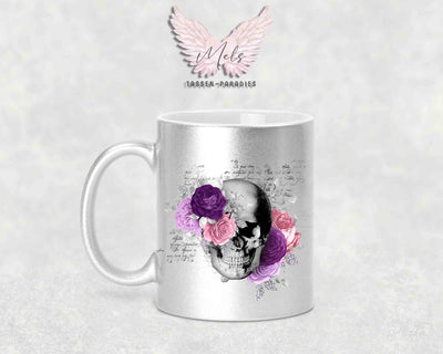 Totenkopf Lila - Tasse