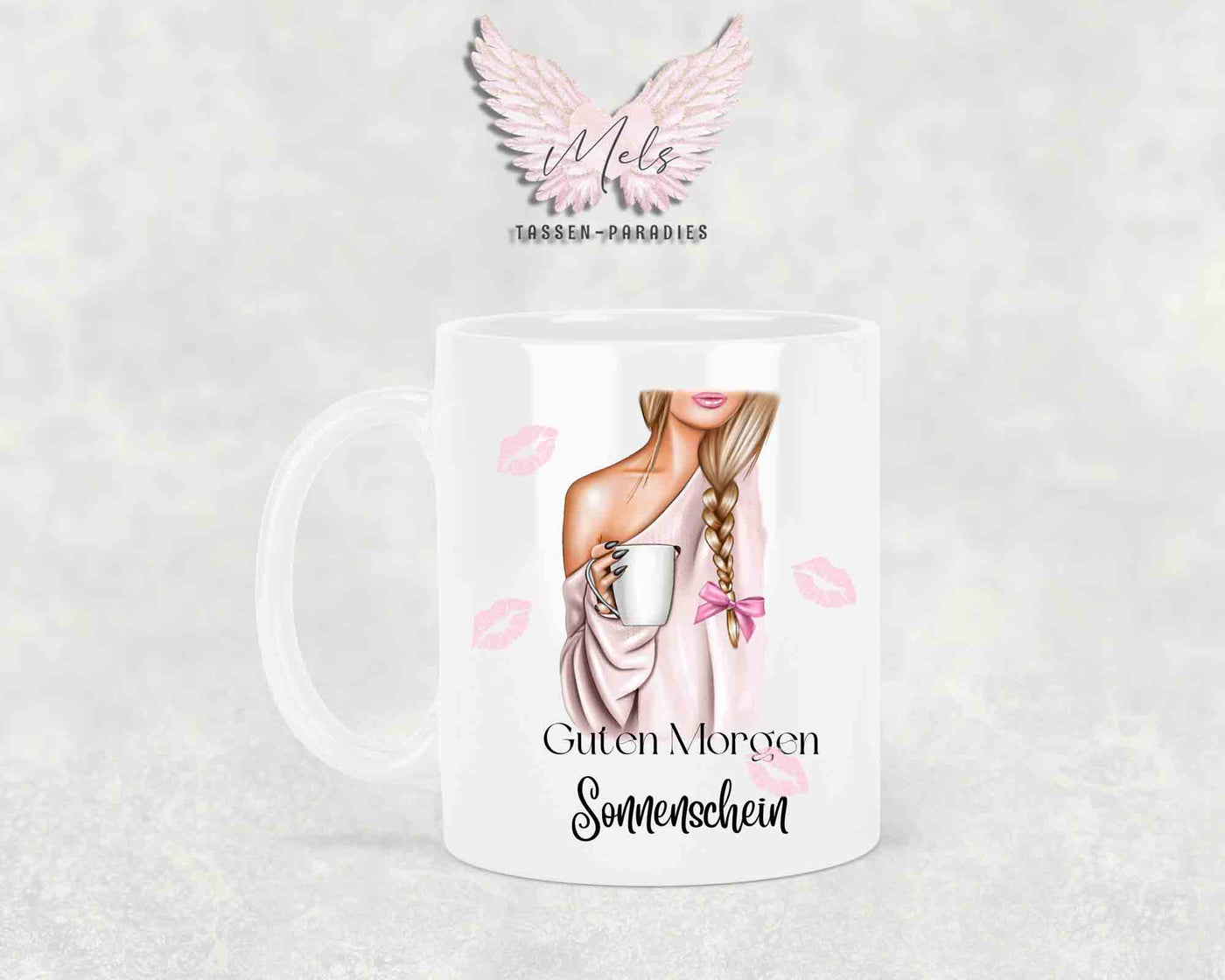 Guten Morgen Sonnenschein (oder Wunschname) - Tasse
