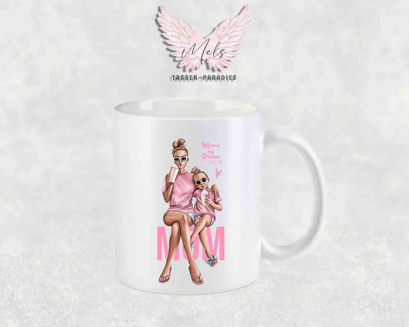 Mama of Drama - mit Bild - Tasse