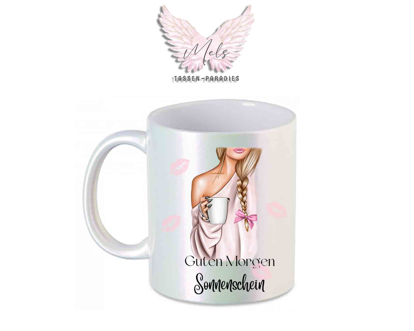Guten Morgen Sonnenschein (oder Wunschname) - Tasse