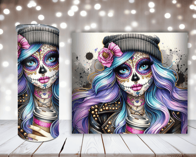 Thermobecher „Sugar Skull Girl Sweet 2“