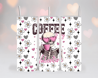 Thermobecher/Tumbler - Coffee is My Valentine