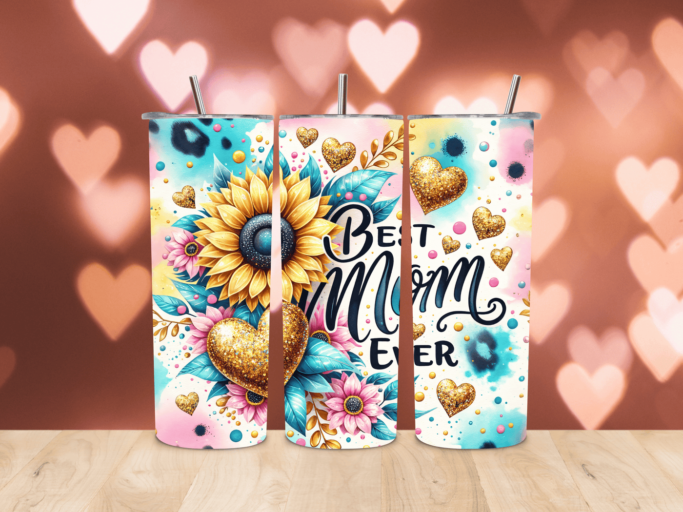 Thermobecher Spruch „Best Mom Ever“ 4