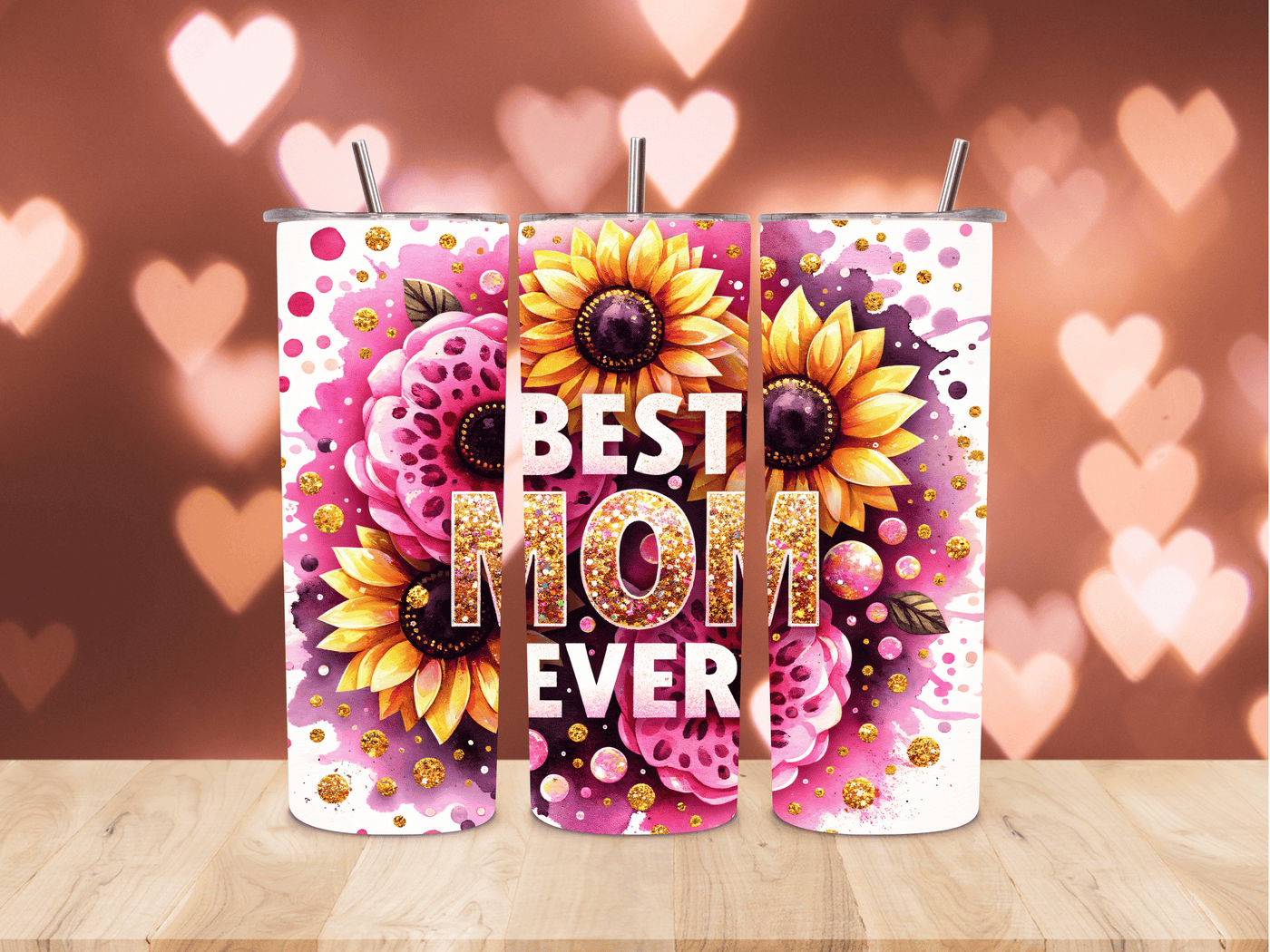 Thermobecher „Best Mom Ever“ – Perfekt für unterwegs