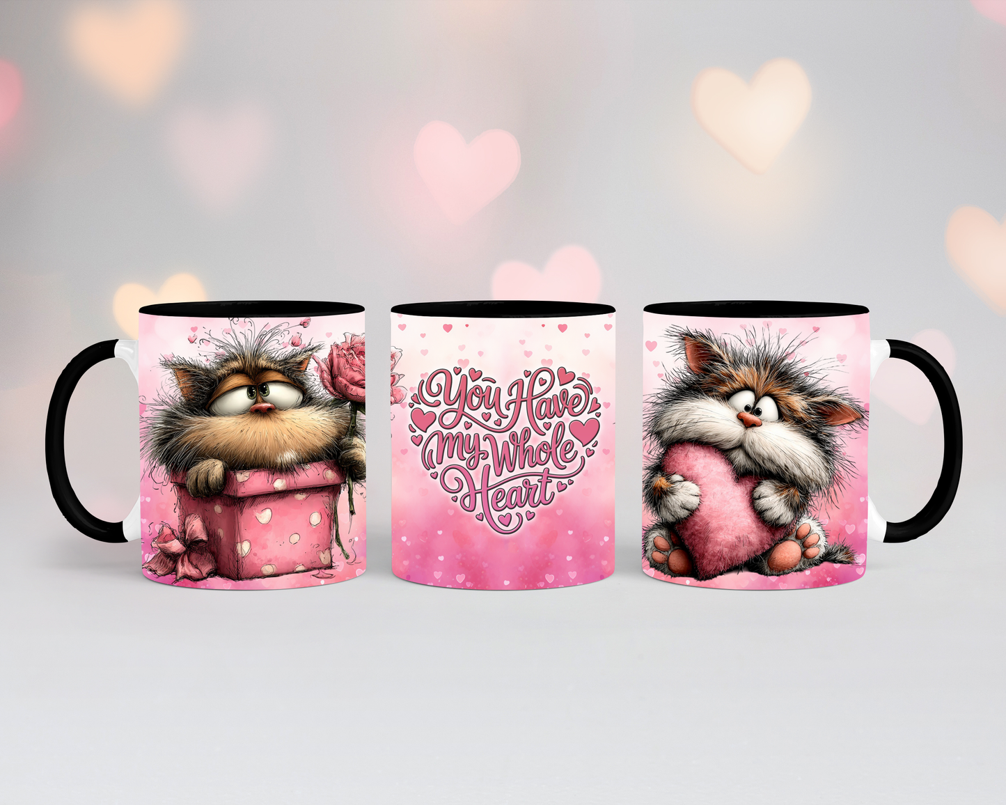 Valentinstags Tasse mit süßem Spruch
