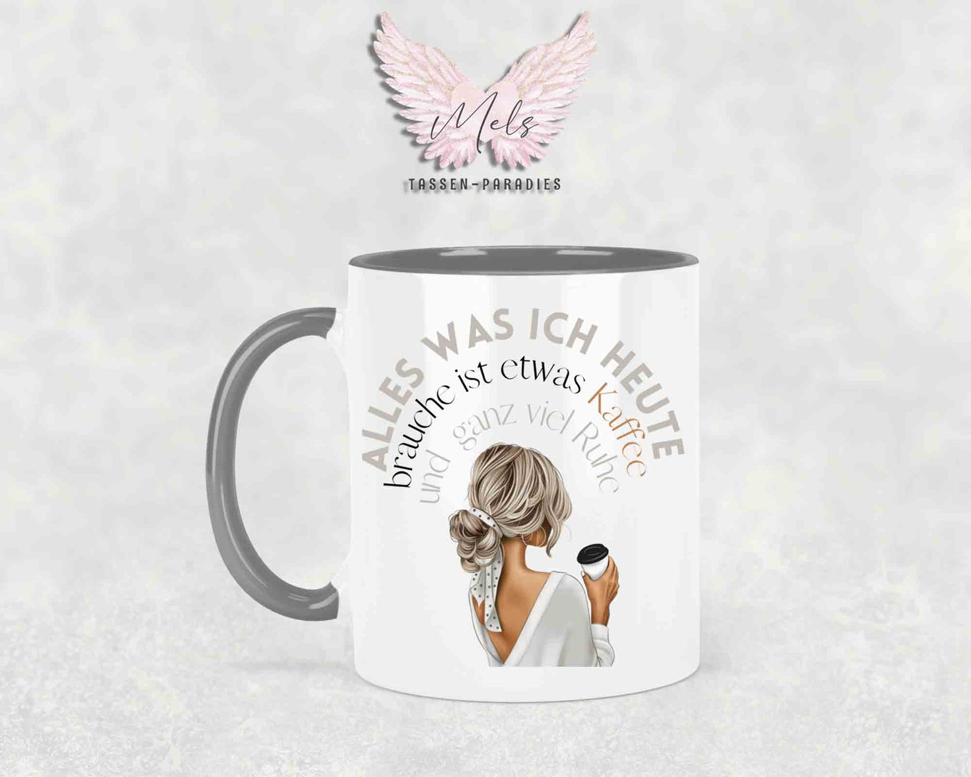 Alles was ich heute brauche ist etwas Kaffee.... mit Bild - Tasse