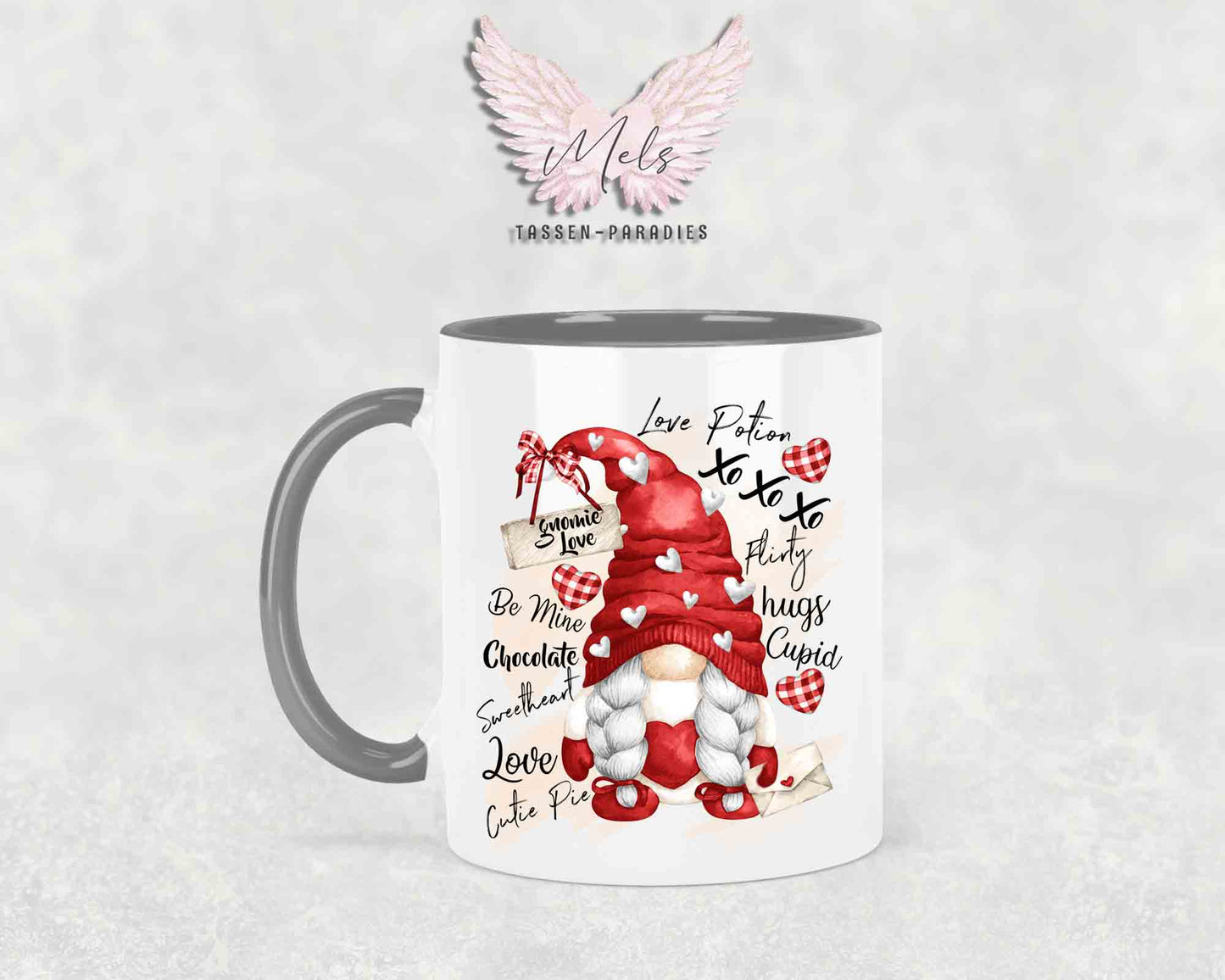 Love Potion - mit Wichtel-Bild - Tasse