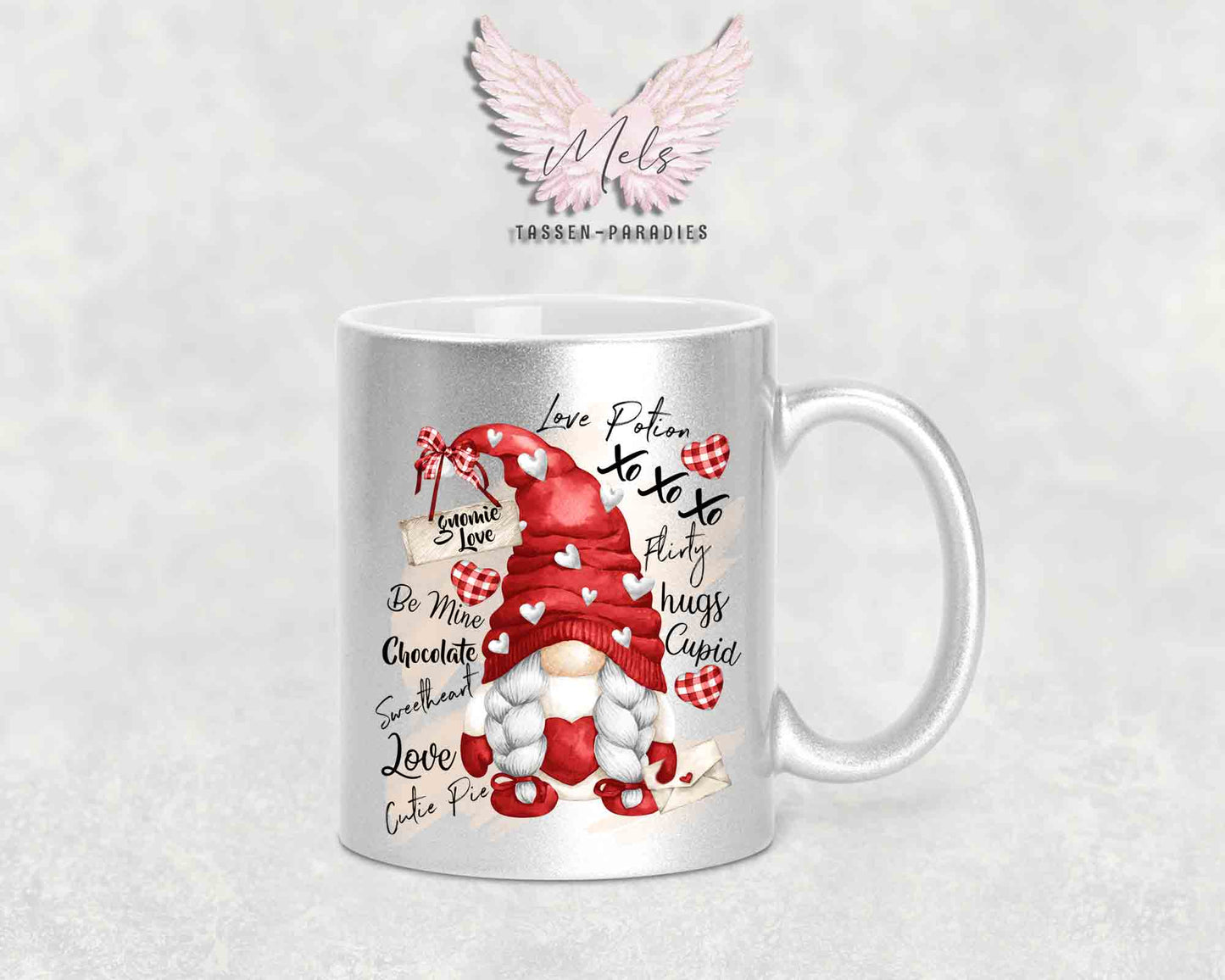 Love Potion - mit Wichtel-Bild - Tasse