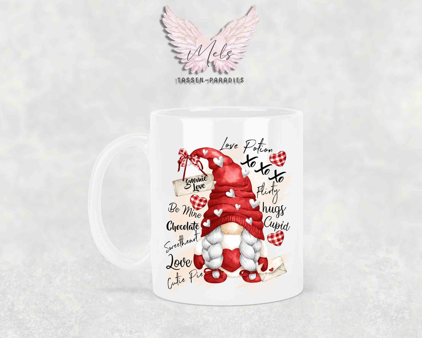 Love Potion - mit Wichtel-Bild - Tasse