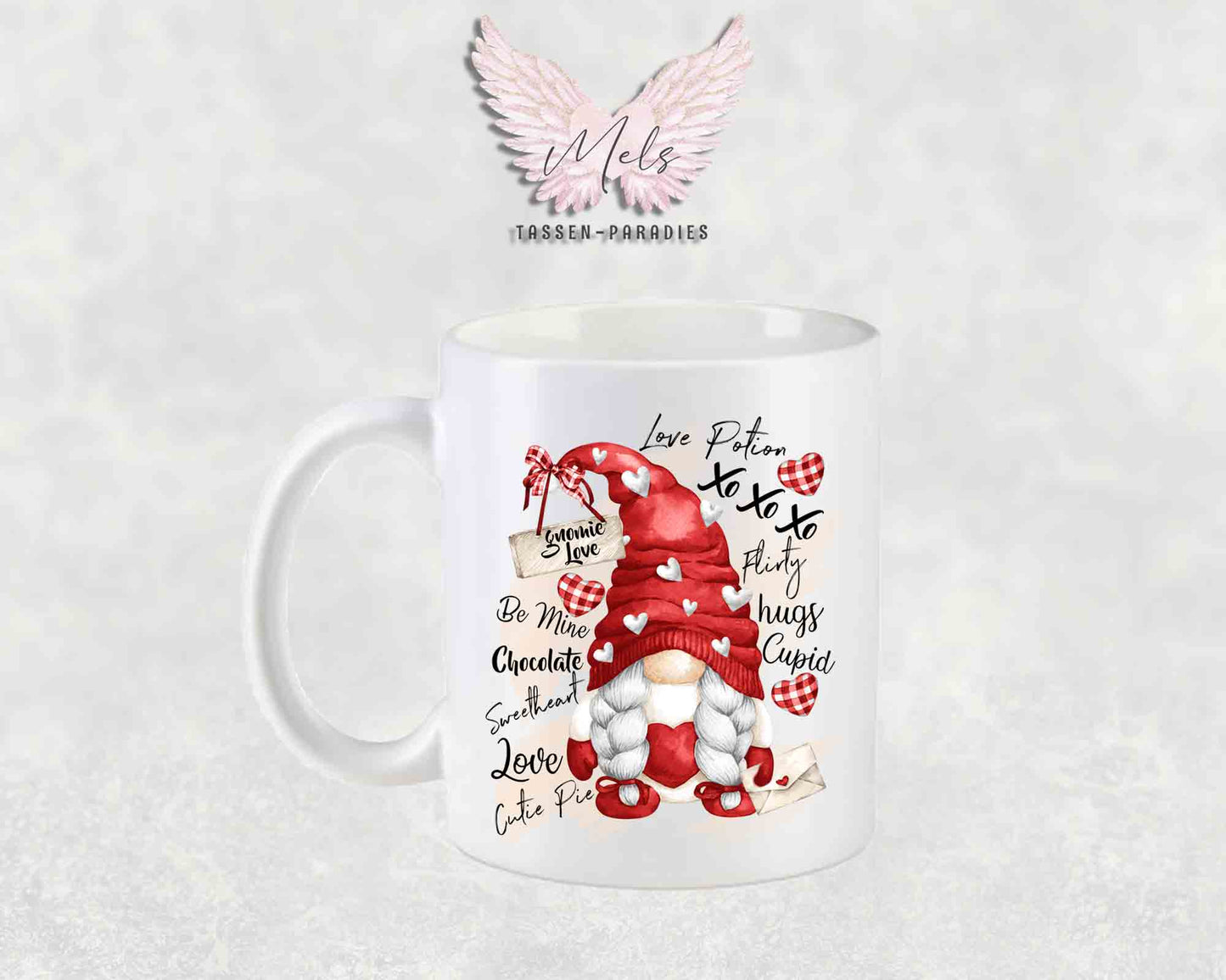 Love Potion - mit Wichtel-Bild - Tasse