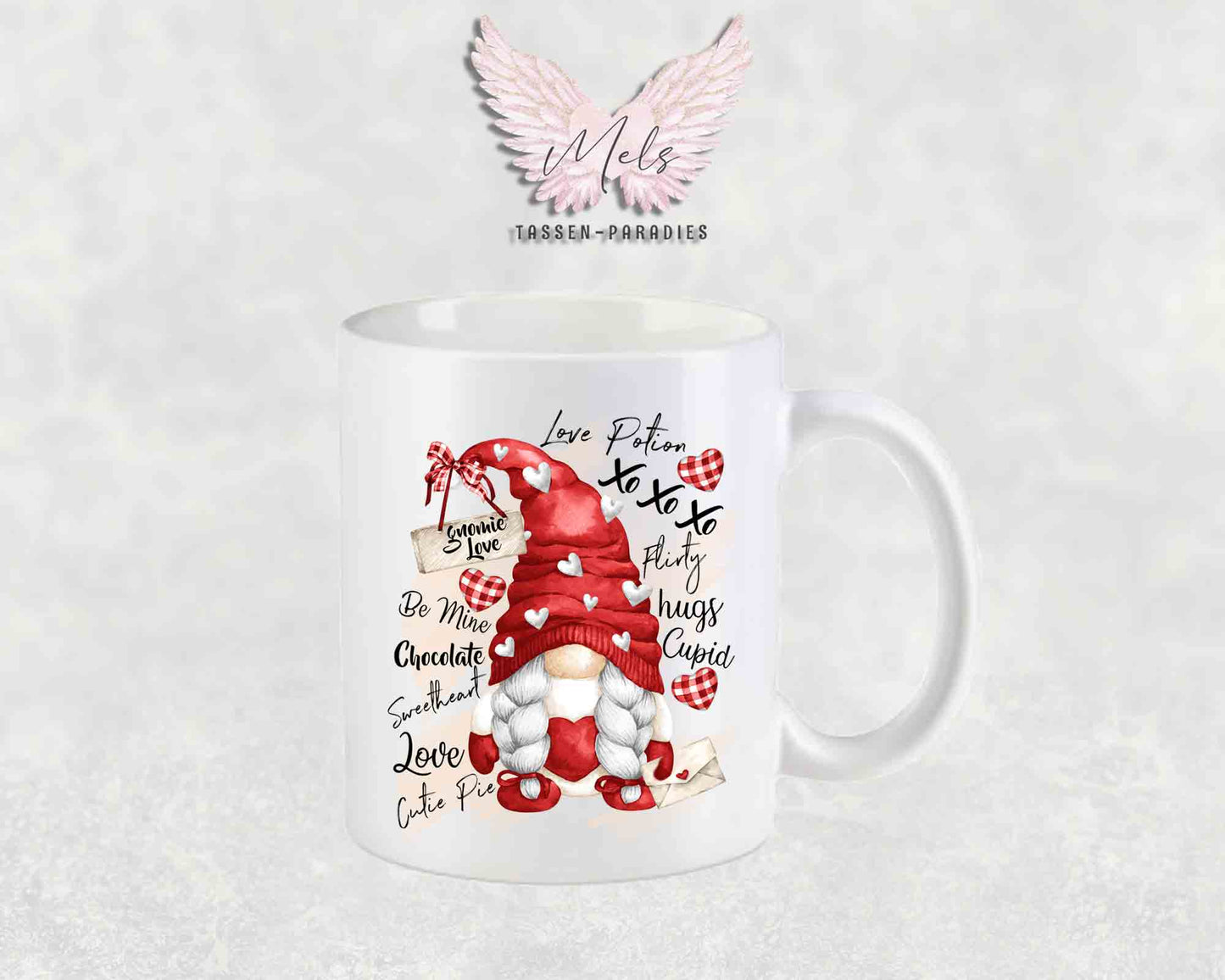 Love Potion - mit Wichtel-Bild - Tasse