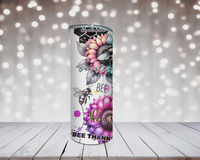 Thermobecher Sonnenblume & Biene – Be Happy