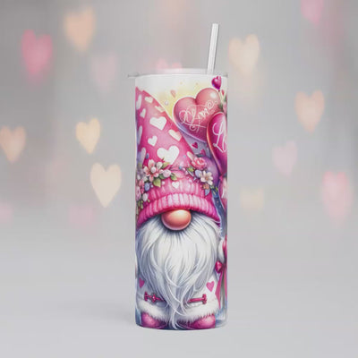 Thermobecher/Tumbler - Genom Love XOXO & Blumen