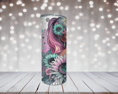 Thermobecher „Woman Mittelfinger und Dramatic“
